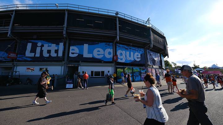 Fans walk outside before a Little League baseball game at Howard J Lamade Stadium. Mandatory Credit: Kyle Ross-Imagn Images Fans walk outside before a Little League baseball game at Howard J Lamade Stadium. Mandatory Credit: Kyle Ross-Imagn Images