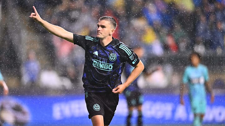 Mikael Uhre scores three as the Philadelphia Union beat Toronto FC.