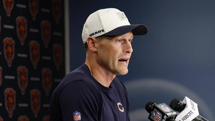 Chicago Bears head coach Ben Johnson Chicago Bears head coach Ben Johnson