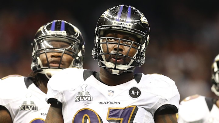 The late Arthur Jones, a former NFL defensive tackle, competed for the Baltimore Ravens in Super Bowl XLVII in 2013.