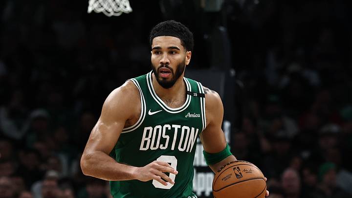 The Boston Celtics and forward Jayson Tatum are favored on Monday night. The Boston Celtics and forward Jayson Tatum are favored on Monday night.