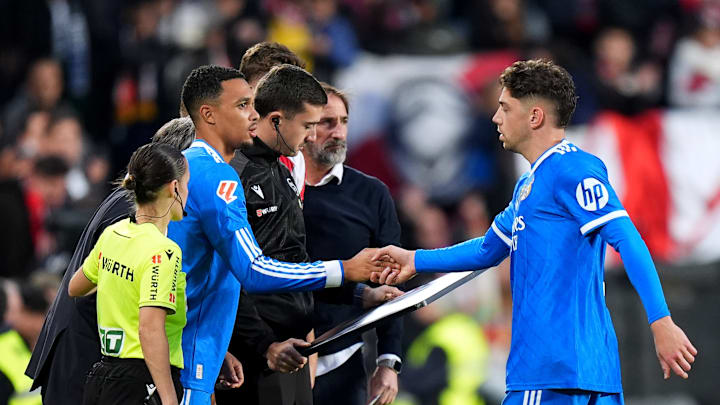 Valverde salió sustituido en el minuto 83