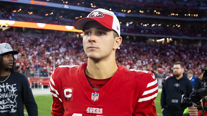 San Francisco 49ers quarterback Brock Purdy (13)
