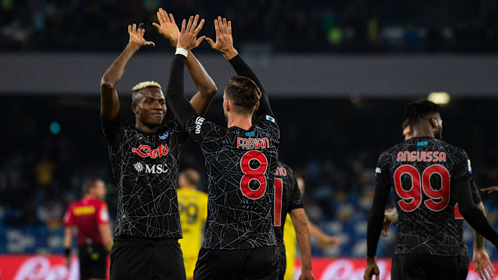 L'intesa tra Fabian Ruiz e Victor Osimhen