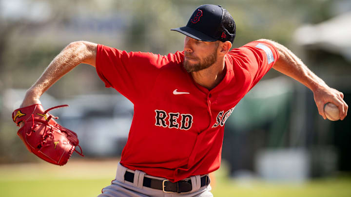 Red Sox pitcher Chris Sale