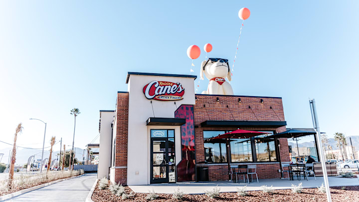 Raising Cane's Exterior Image. Image Credit to Raising Cane's. 