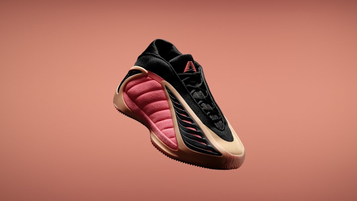 The adidas Anthony Edwards 2 "With Love" colorway. The adidas Anthony Edwards 2 "With Love" colorway.