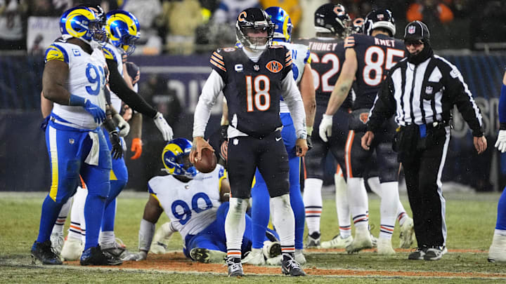 Chicago Bears quarterback Caleb Williams.