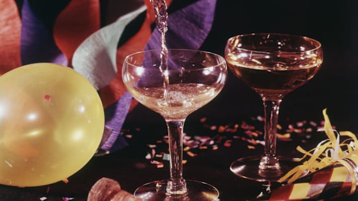 Drinks during a celebration Drinks during a celebration