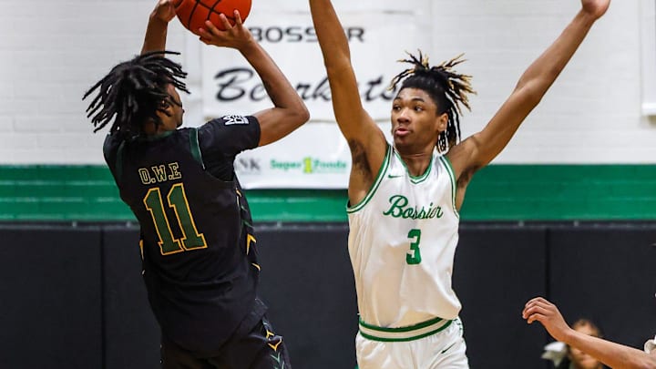 Tyrone Jamison (left) and No. 3 Calvary Baptist will face surging Bossier and Kerel Dean this week