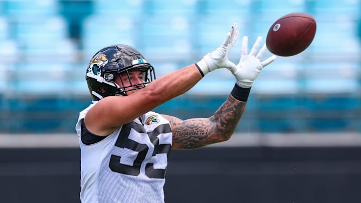 New Giants assistant coach Grant Morgan during his brief NFL stint with the Jaguars. New Giants assistant coach Grant Morgan during his brief NFL stint with the Jaguars.