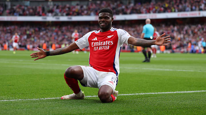 Thomas Partey remains a constant in Arsenal's side