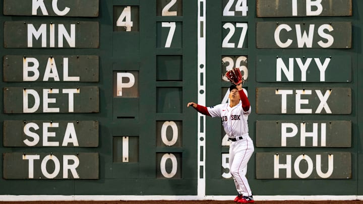 Masataka Yoshida could play the outfield in 2025 if his manager is to be believed.