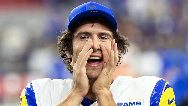 Los Angeles Rams quarterback Stetson Bennett IV. Los Angeles Rams quarterback Stetson Bennett IV.