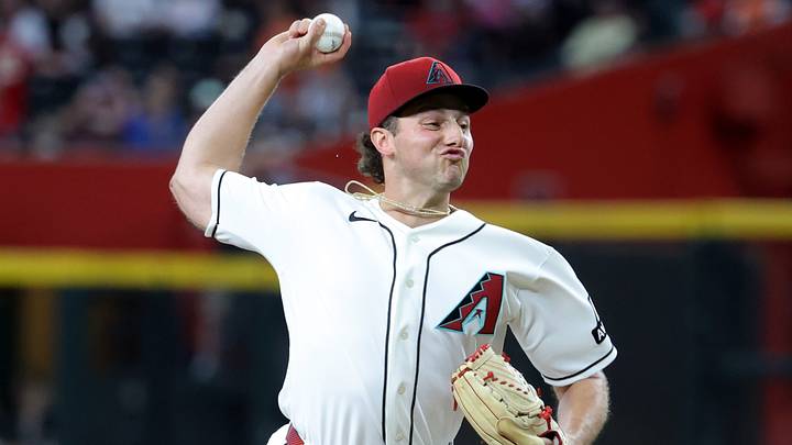 Jun 30, 2026; Phoenix, Arizona, USA; Arizona Diamondbacks pitcher Brandon Pfaadt against the San Francisco Giants at Chase Field. Mandatory Credit: Mark J. Rebilas-Imagn Images Jun 30, 2026; Phoenix, Arizona, USA; Arizona Diamondbacks pitcher Brandon Pfaadt against the San Francisco Giants at Chase Field. Mandatory Credit: Mark J. Rebilas-Imagn Images