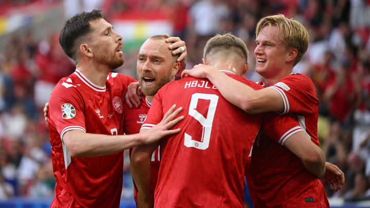 Christian Eriksen a ouvert le score dans ce match.