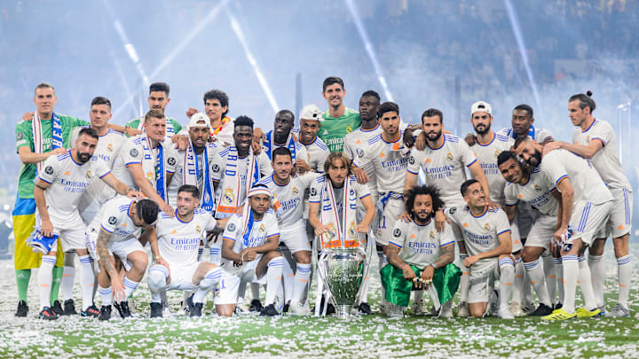 Le Real Madrid est sur le sommet de l'Europe.