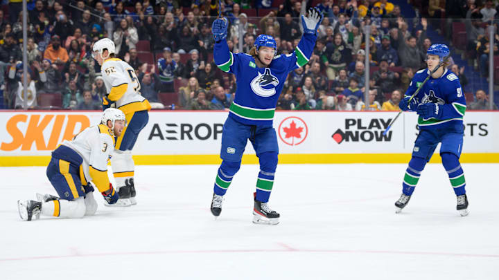 Nashville Predators v Vancouver Canucks