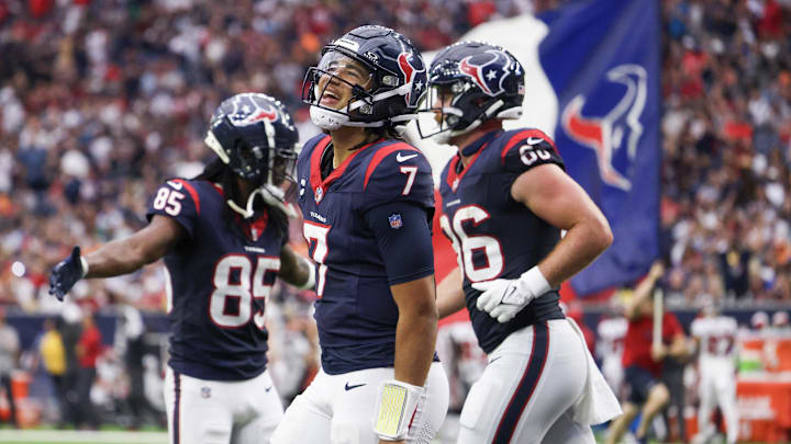 Houston Texans quarterback C.J. Stroud.