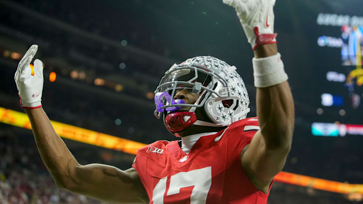 2026 NFL mock draft; Carnell Tate 2026 NFL mock draft; Carnell Tate