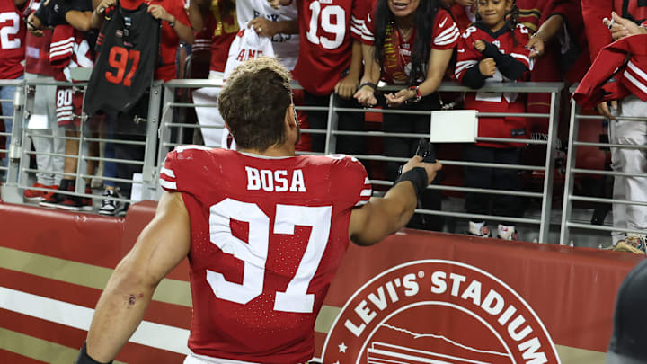 San Francisco 49ers defensive end Nick Bosa (97)