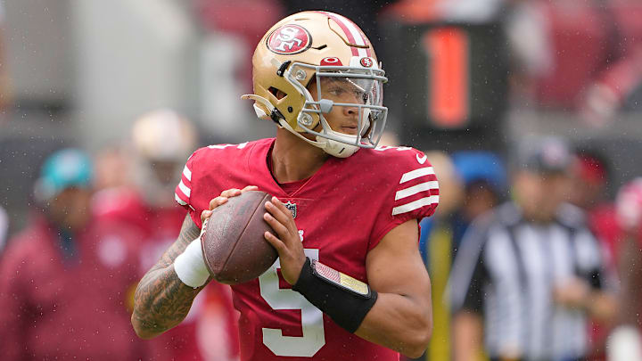 San Francisco 49ers QB Trey Lance