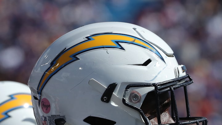Los Angeles Chargers helmet