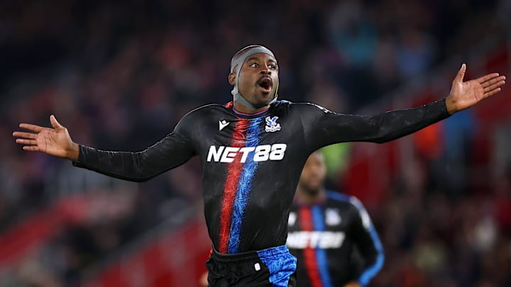 Jean-Philippe Mateta im Trikot von Crystal Palace