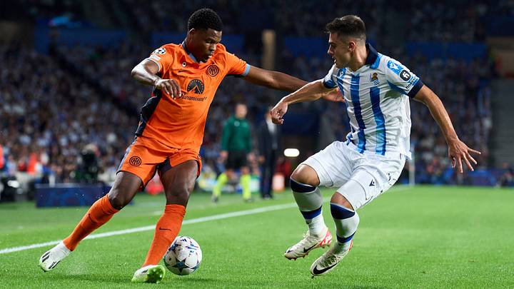 Real Sociedad v FC Internazionale: Group D - UEFA Champions League 2023/24