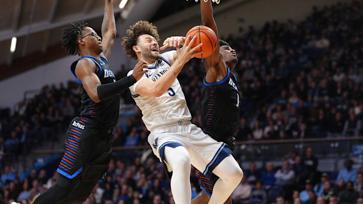 Villanova is a road favorite against DePaul on Wednesday night.