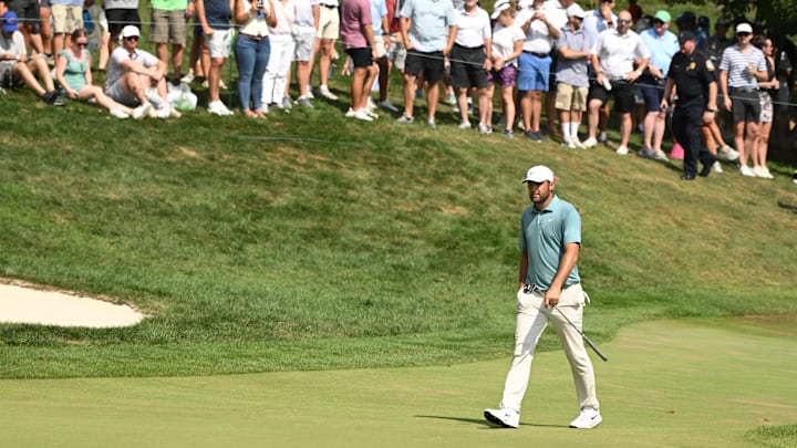 Scottie Scheffler won for the fifth time in 2025.