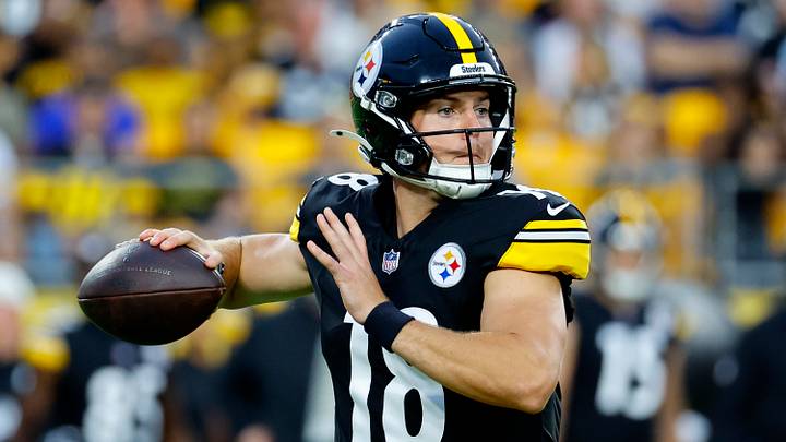 Pittsburgh Steelers quarterback Will Howard