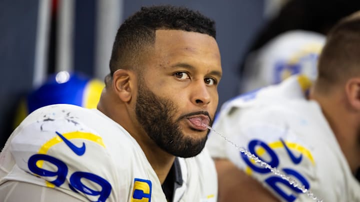 Rams defensive tackle Aaron Donald