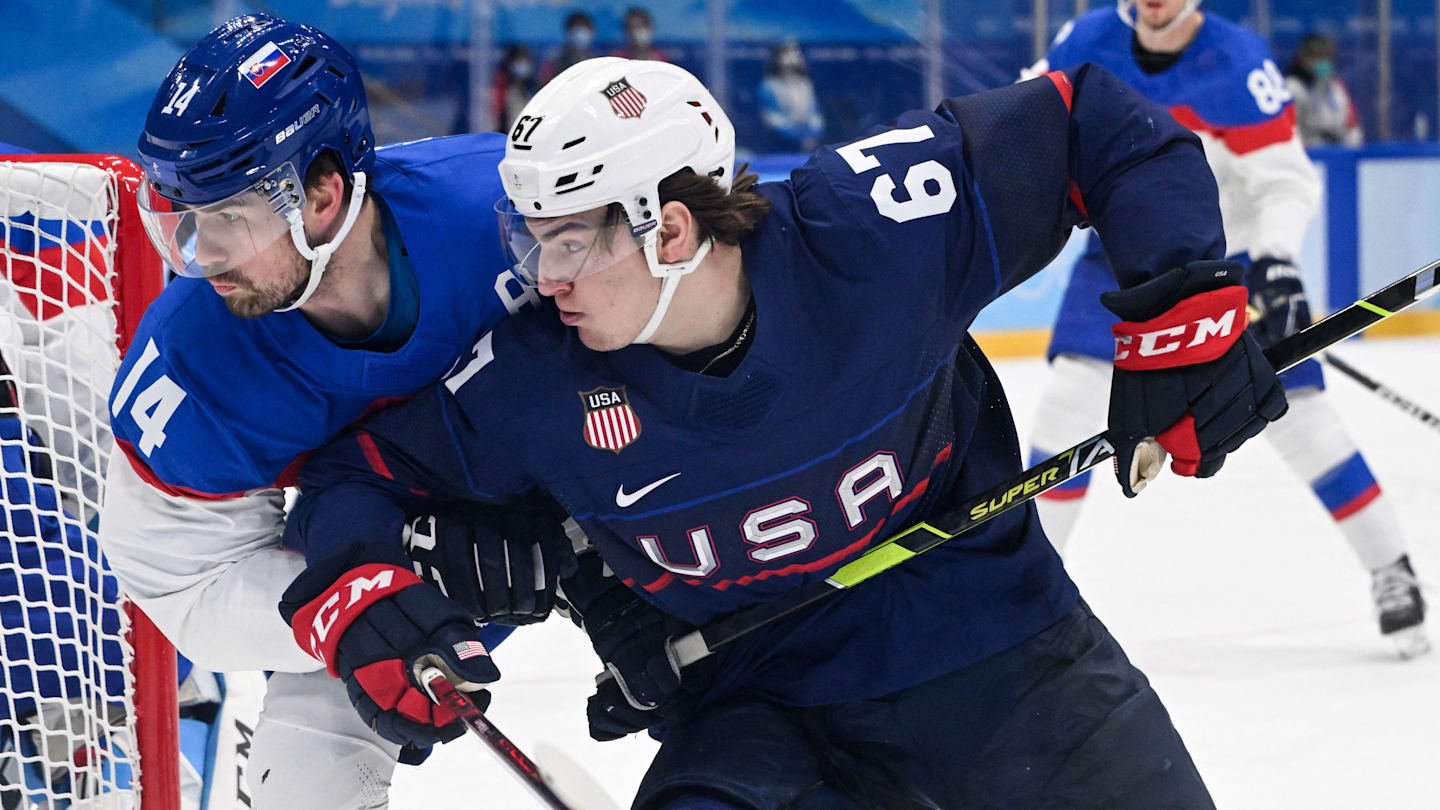 One reason why Matthew Knies can make USA's Olympic roster