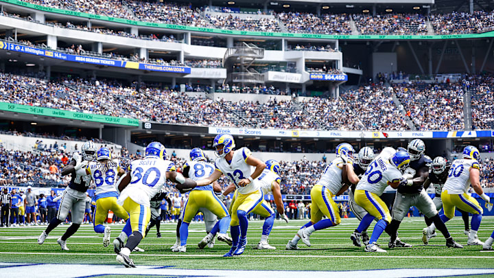 Dallas Cowboys v Los Angeles Rams, QB Stetson Bennett