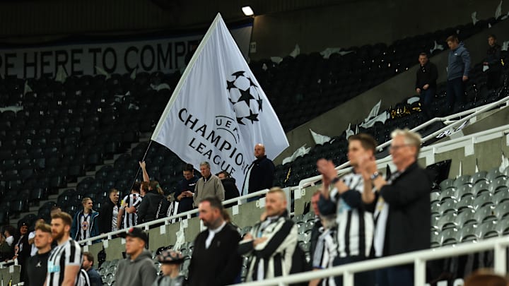 Newcastle United are back in the Champions League for the first time in two decades