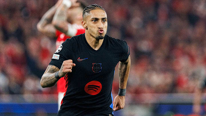 Raphinha faz temporada exuberante pelo Barcelona