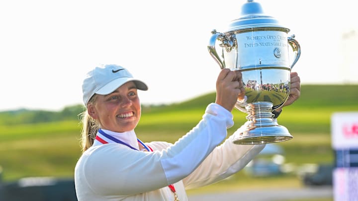 Maja Stark won her maiden major title at the 2025 U.S. Women's Open. 