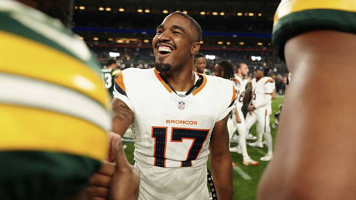 Denver Broncos wide receiver Jaylen Waddle is a solid prop target in Week 1. Denver Broncos wide receiver Jaylen Waddle is a solid prop target in Week 1.