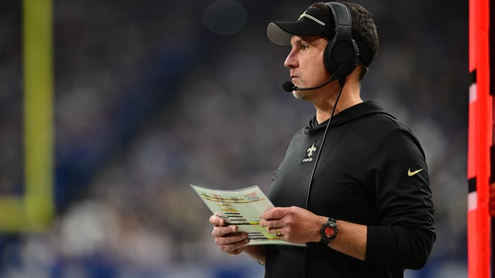 New Orleans Saints head coach Dennis Allen New Orleans Saints head coach Dennis Allen