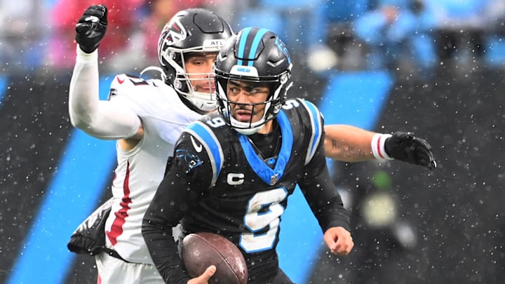 Carolina Panthers quarterback Bryce Young.