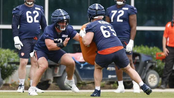Drew Dalman, Luke Newman, Chicago Bears