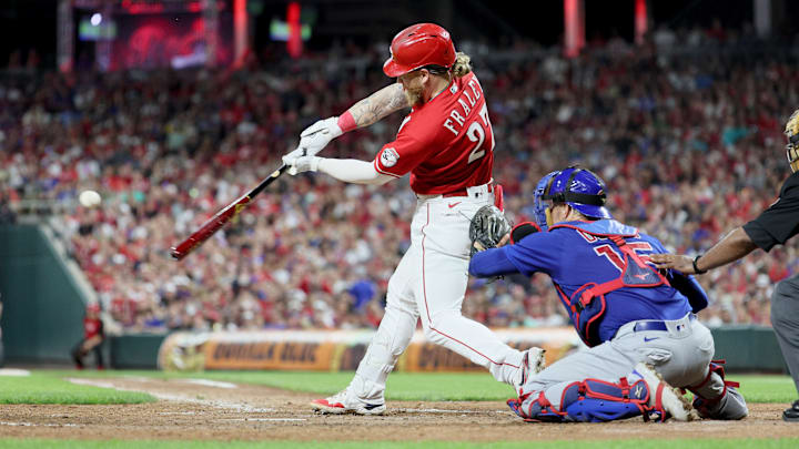 Cincinnati Reds outfielder Jake Fraley