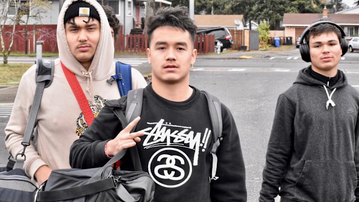 Jodell Wimberly and Neah Bay played in the WIAA Class 1B championship game for football in 2022. Jodell Wimberly and Neah Bay played in the WIAA Class 1B championship game for football in 2022.