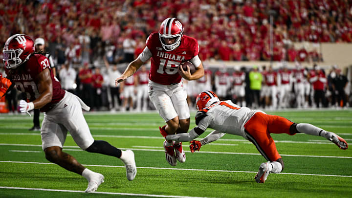 COLLEGE FOOTBALL: SEP 20 Illinois at Indiana