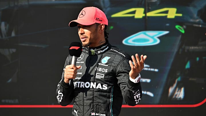 Lewis Hamilton usa el número 44 en cada carrera de la Fórmula 1 