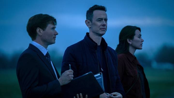 Colin Hanks and Jessica Henwick in "Silo," now streaming on Apple TV. Colin Hanks and Jessica Henwick in "Silo," now streaming on Apple TV.