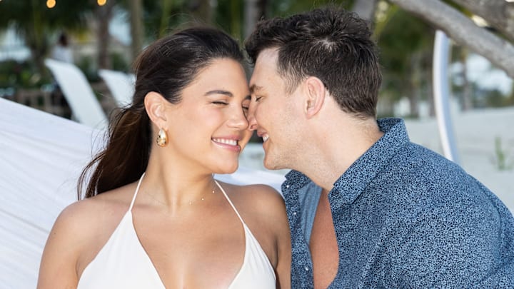 Giannina Milady Gibelli And Blake Horstmann's Babymoon At Sandals Dunn's River