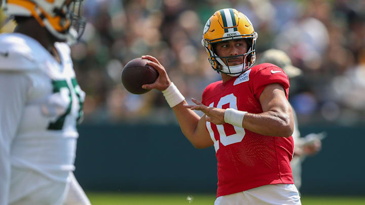 Green Bay Packers quarterback Jordan Love
