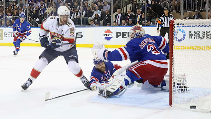 Aleksander Barkov vs. Rangers in Game 1